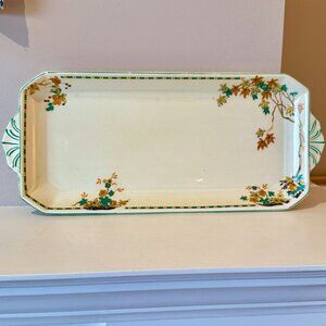 1940s Wedgwood Rectangular Bone China Tray
